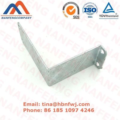 Customized OEM Custom Stainless Steel Straight Corner Brace Bracket with Powder Coating