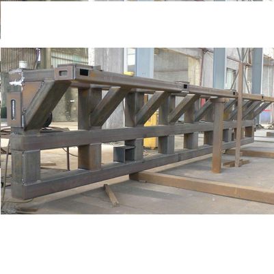 Round Welded Steel Structure Embedded Base Parts with In-house/Third Party Inspection