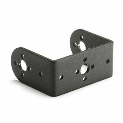 Cabinet Shelf Mounting U Shaped Metal Bracket Stamping for AC Support ISO 1461 Standard