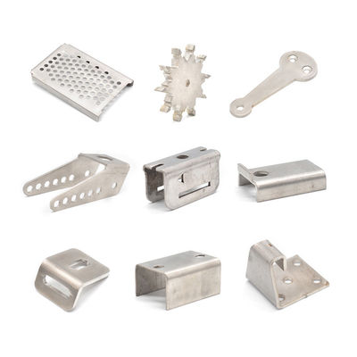 ISO 1461 Standard Cabinet Shelf Mounting U Shaped Metal Bracket Stamping Long Lasting