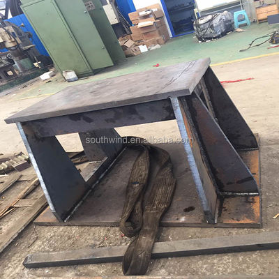 Custom Anodized Steel Plate Triangular Support Frame or Bracket for Medical Equipments