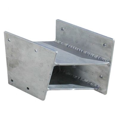 Custom Anodized Steel Plate Triangular Support Frame or Bracket for Medical Equipments