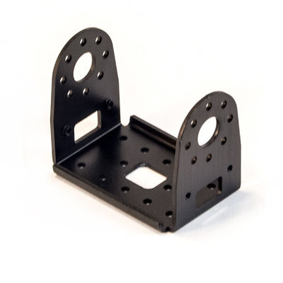 Classic Hardware Shelf Bracket Stamping Welding Bracket in Black with Power Coated Finish