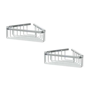 Single Layer Triangle Shower Rack Corner Shelf for Wall Mount Customized and Sturdy