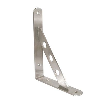 Black Wood Shelf Bracket Pattern with Customized Single-side Bracket and Structure