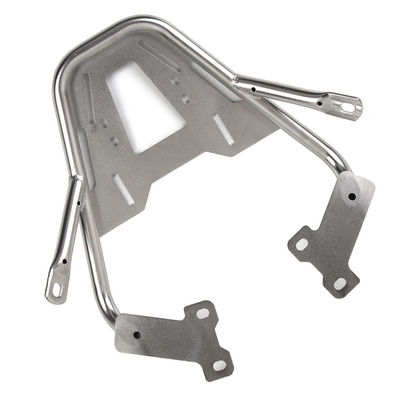 Customized Black Cargo Carrier Metal Parts for Modified Motorcycles and Durable