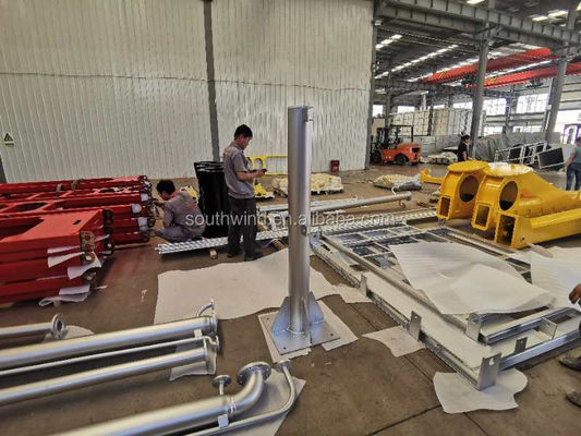Custom Aluminum Sheet Metal Fabrication Mold Stamping Bending Parts with Color Paint