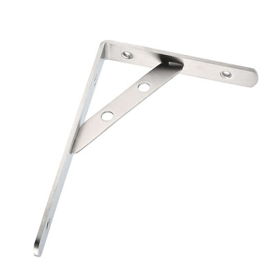 Customized Bending Welding Metal Bracket Stainless Steel Powder-Coating Shelf Brackets