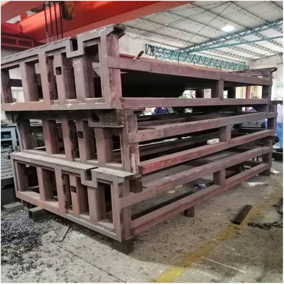 3-10mm Thickness Heavy Structure Steel Frame Welding Fabrication for Street Light Poles
