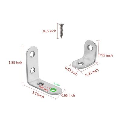 Polishing Triangle Bracket for Heavy Duty L Shape Bracket Structure Performance