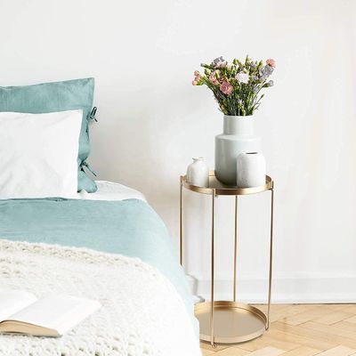 Pack of 2 Custom Size End Tables for Small Space Furniture Hardware Housewarming