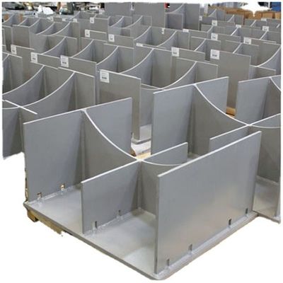 Black Anodized Auto Stamping Parts Custom-made by OEM Sheet Metal for Order Fabrication