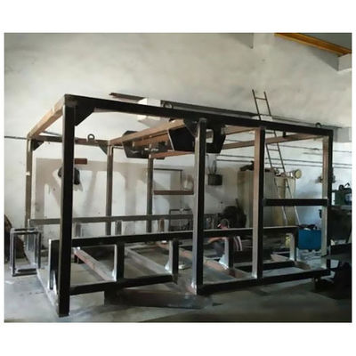 Customized Material Choice Large Size Metal Frame Welding and Fabrication for Engines