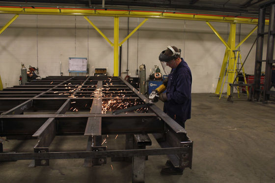 Customized Material Choice Large Size Metal Frame Welding and Fabrication for Engines