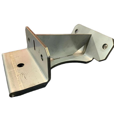 Black Anodized Auto Stamping Parts Custom-made by OEM Sheet Metal for Order Fabrication
