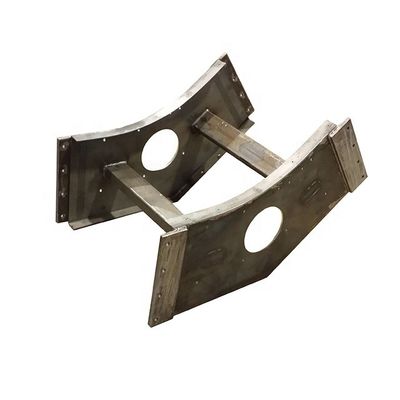 Large Welding Construction Parts with Customized Design and Laser Cutting Paint Service