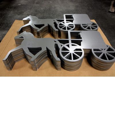 290g Customized Stainless Steel Aluminium Iron Product Design Laser Cutting Service