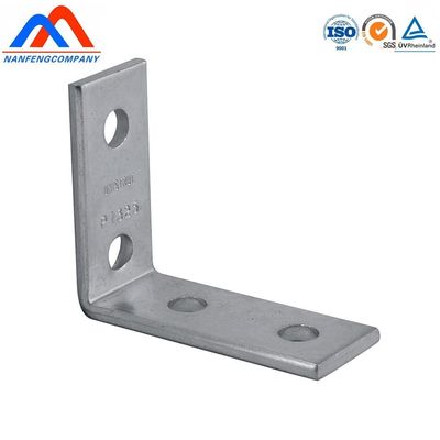 Custom Galvanized L-Shape Holders for Wall Mounting Advanced Manufacturing Process