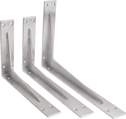 Custom Galvanized L-Shape Holders for Wall Mounting Advanced Manufacturing Process