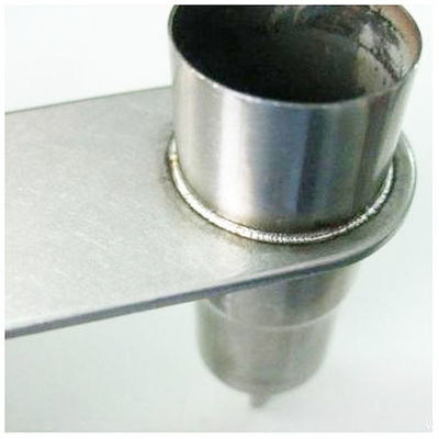 Customized Metal Stamping Welding Parts Made of Electrogalvanize Steel Pedestal Base