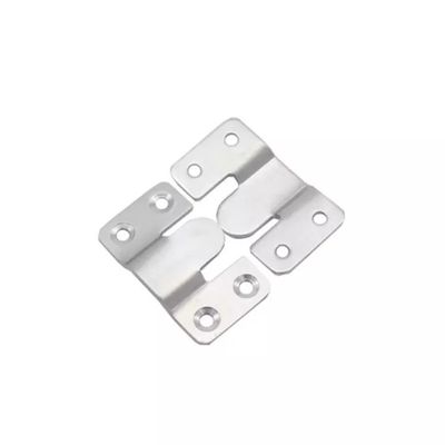 Customized Industrial Interlocking Stainless Steel Photo Frame Hook Flush Mount Brackets