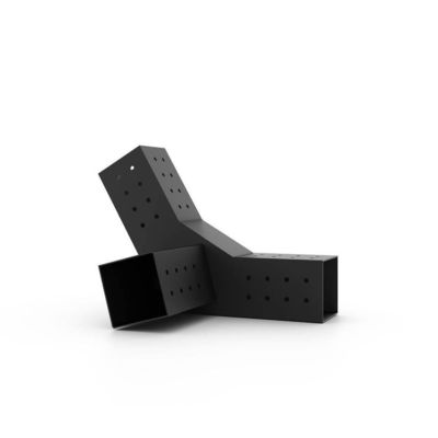 Customized Size Stamping Process Pergola Bracket for Wood Post made of Carbon Steel