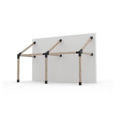 Customized Size Stamping Process Pergola Bracket for Wood Post made of Carbon Steel