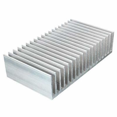 Nonstandard Custom 6063 Anodized Enclosure Aluminum Extrusion Heat Sink with Nickel Plating