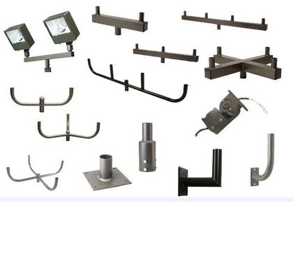 Carbon Steel Sheet Metal Stamping Parts for Aluminum Brackets from Hebei Nanfeng