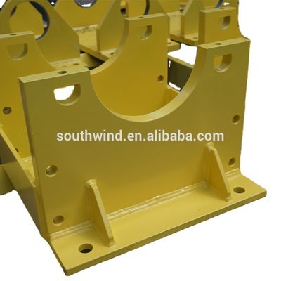 Powder Coated Black Steel Wood Fence Post Anchor Base Suitable for Any Furniture
