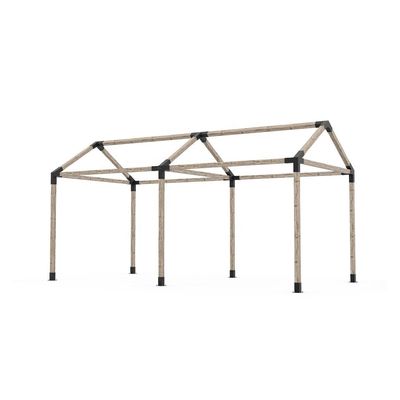 Enhance Your Pergola Kit with 6x6 Lumber Shoulder and Lag Bolts 1mm-12mm Thickness
