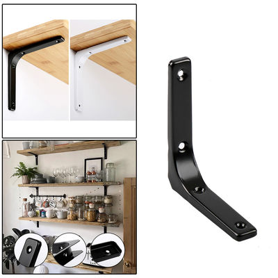 Bending Process Customized 6/8/10/12'' Sliver Metal Steel Wall Mount Support Bracket