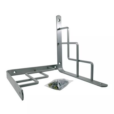 Sturdy L Type Bracket Made of Powder Coating Galvanized Steel with Nickel Plated Finish