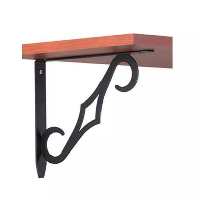 Sturdy L Type Bracket Made of Powder Coating Galvanized Steel with Nickel Plated Finish