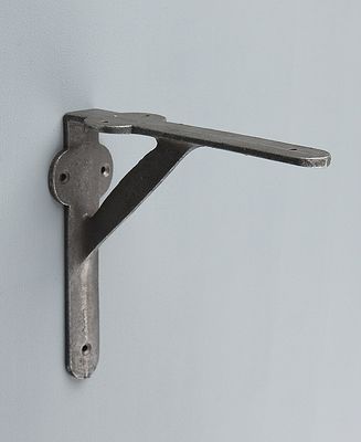 Sturdy L Type Bracket Made of Powder Coating Galvanized Steel with Nickel Plated Finish