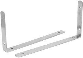 Customized Heavy Duty L Shelf Bracket for DIY Open Shelving Hardware Proces Milling