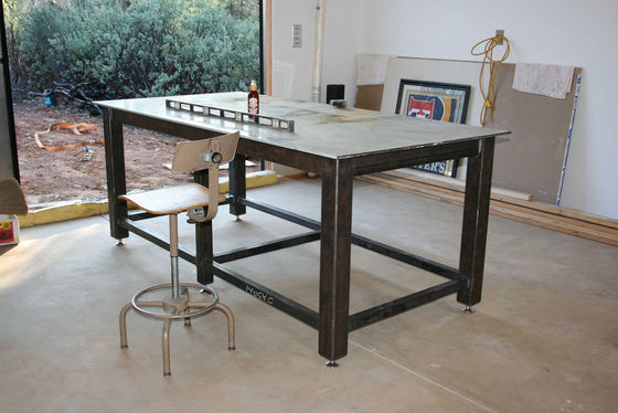Customized Mobile Welding Table Workstation for Manufacturing and Other Welding Parts