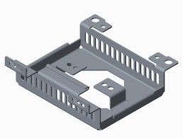 Electronic Hardware Sheet Metal Processing with Color Paint Finish by Hebei Nanfeng OEM