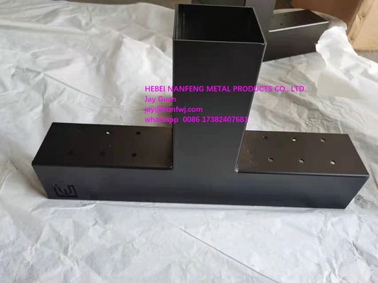 Stamped Steel Brackets Elevated Wood Stand Kit for 4x4 Lumber ISO9001 2015 Certified