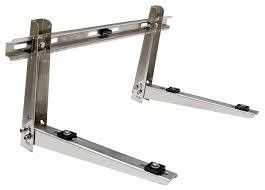Aluminum Cold Roll Steel Brackets for Outdoor Air Conditioner Support and Performance