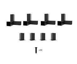 In-House/Third Party Inspection for Hebei Customized Steel Pergola Brackets Kit
