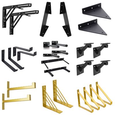 Customizable Wall Mounted Shelf Brackets for Third Party Inspection and Custom Needs