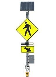 Customized Brass Road Side Sign Pole Base and Top Brackets for Customer's Request