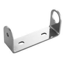 Custom Stainless Steel Side Mount Glass Shelf Tube Handrail Pipe Wall Bracket for Benefit