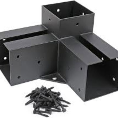 Customized Size Steel Pergola Brackets Kit for Air Conditioner Parts at Competitive