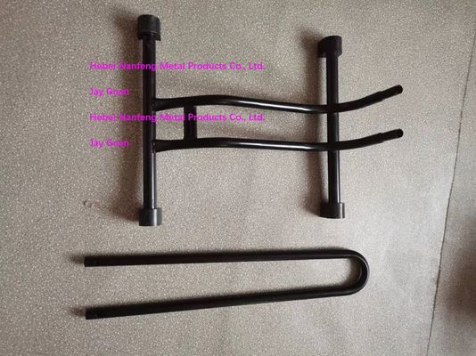 Space-Saving Bike Floor Stand Black Bike Rack for Garage Certificate ISO9001 2015