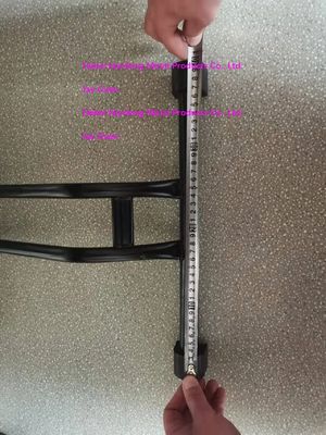 Space-Saving Bike Floor Stand Black Bike Rack for Garage Certificate ISO9001 2015