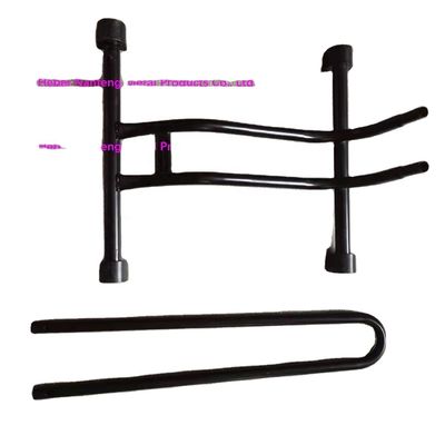 Space-Saving Bike Floor Stand Black Bike Rack for Garage Certificate ISO9001 2015