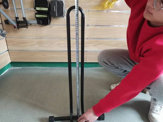 Industry Bending Welding Freestanding Bike Stand for Mountain Road Bikes Garage Parking