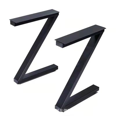 Made Aluminum "Z" Design Steel Dining/Kitchen Table Legs Industrial Style Product